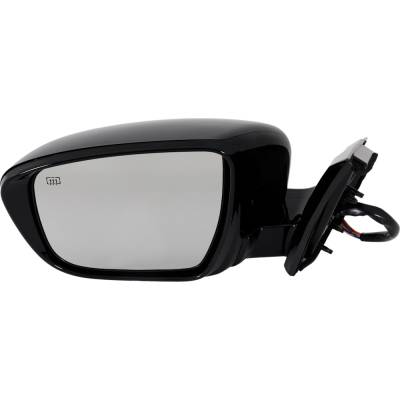 Rareelectrical - Side Mirror Fits 2015-2016 Nissan Murano 3.5L V6 Vq35de Left Driver Side Replaces 963025Aa2c