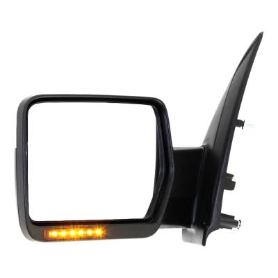 Rareelectrical - Side Mirror Compatible With 2009-2010 Ford F-150 3.5L 3.7L V6 Duratec Ti-Vct Boss Left Driver Side