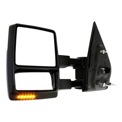 Rareelectrical - New Side Mirror Compatible With 2007-2008 Ford F-150 4.2L 4.6L V6 Essex Left Driver Side 231Hp
