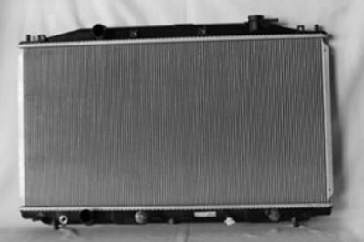 Rareelectrical - New Radiator Assembly Compatible With Honda 08-10 Accord 2.4L L4 2354Cc Ho3010217 Cu2990 2981 2757