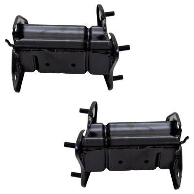 Rareelectrical - New Rear Left And Rear Right Bumper Bracket Compatible With Nissan Rogue Sl 4 Cyl 2.5L Rogue S 4 Cyl