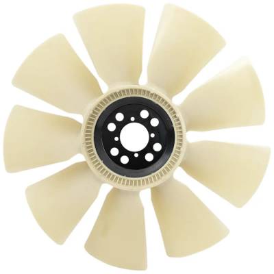 Rareelectrical - New 9 Blades Fan Blade Compatible With Ford E-550 Super Duty Custom 8 Cyl 7.3L E-450 Econoline Super