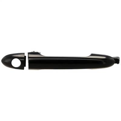 Rareelectrical - Left Front Or Rear Exterior Door Handle Compatible With 2012-2017 Kia Rio Primed Paintable With Key