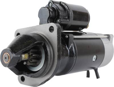 Rareelectrical - New Starter Motor Compatible With 1972-2021 Hamm Dv 10-B Dv 65 Vv All Wheel Steered Roller