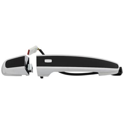 Rareelectrical - Front Passenger Side Exterior Door Handle Compatible With 2016-2024 Chevrolet Malibu Black With