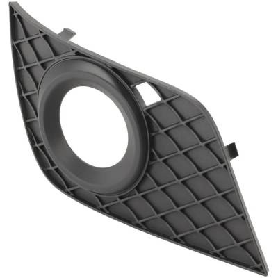 Rareelectrical - New Textured Black Fog Light Trim Compatible With Mercedes Benz Ml320 Bluetec 4Matic Ml63 Amg Base