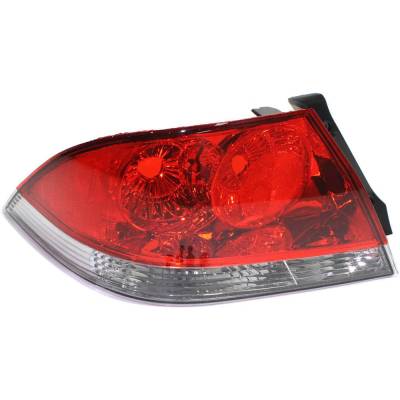 Rareelectrical - Tail Light Compatible With 2004-2007 Mitsubishi Lancer 2.0L 2.4L I4 Left Driver Side Halogen
