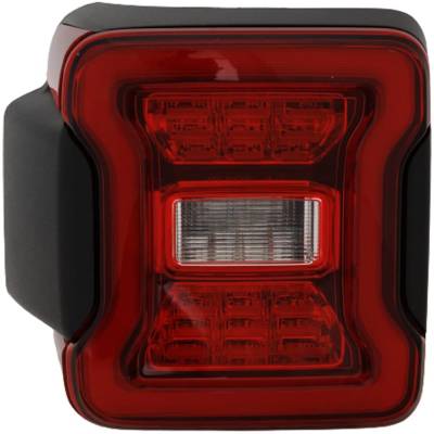 Rareelectrical - Tail Light Compatible With 2018-2024 Jeep Wrangler 3.6L 2.0L V6 Gme-T4 Right Passenger Side Led