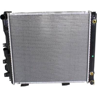 RAREELECTRICAL - New Aluminum Radiator Compatible With Mercedes Benz 260E Base 6 Cyl 2.6L 300E 2.6 6 Cyl 2.6L E320