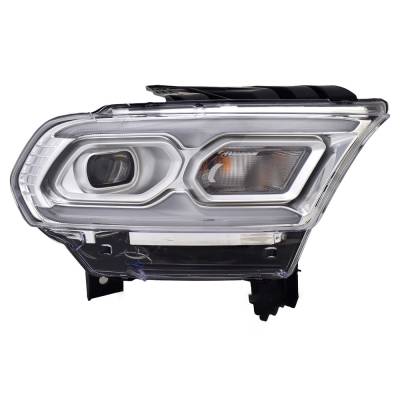 Rareelectrical - Headlight Compatible With 2021-2024 Dodge Durango 3.6L 5.7L V6 Hellcat Right Passenger Side 360Hp