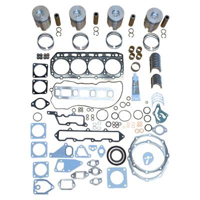 Rareelectrical - Overhaul Rebuild Kit Std Bore Compatible With Yanmar 4Tnv88c 4-Cylinder Diesel Excavator Wheel