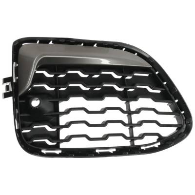 Rareelectrical - New Outer Right Grille Trim Compatible With Bmw X4 Xdrive28i 4 Cyl 2.0L X4 Xdrive35i 6 Cyl 3.0L X4