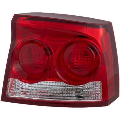 Rareelectrical - Tail Light Compatible With 2009-2010 Dodge Charger 2.7L 3.5L V6 Eer Egg Right Passenger Side Halogen
