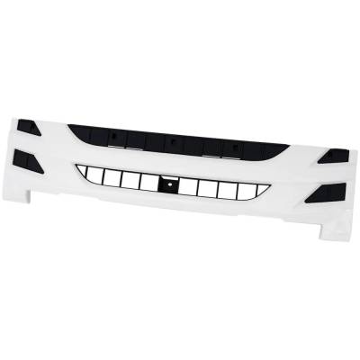 Rareelectrical - New White Grille Assembly Compatible With Isuzu Npr Base 8 Cyl 6.0L Npr-Hd Base 8 Cyl 6.0L Nqr Base