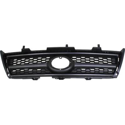 Rareelectrical - New Textured Black Grille Assembly Compatible With Toyota Rav4 Base 4 Cyl 2.5L Rav4 Sport 4 Cyl 2.5L