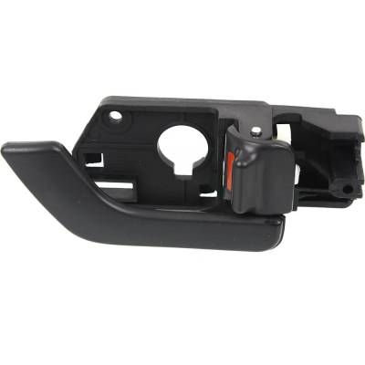 Rareelectrical - New Front Passenger Side Interior Door Handle Compatible With 2003-2008 Hyundai Tiburon Black With