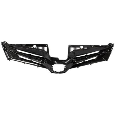 Rareelectrical - New Silver Shell Grille Assembly Compatible With Toyota Sienna Limited Premium 6 Cyl 3.5L Sienna