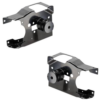 Rareelectrical - New Front Left And Front Right Bumper Bracket Compatible With Jeep Wrangler Unlimited Moab 6 Cyl