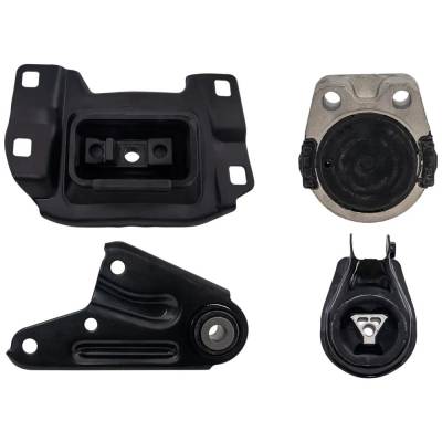 Rareelectrical - New Engine Mount Kit Compatible With Mazda 3 Sp23 4 Cyl 2.3L 3 Gt 4 Cyl 2.3L 5 Gs 4 Cyl 2.3L 3 Gx 4