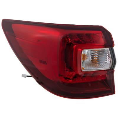 Rareelectrical - Tail Light Compatible With 2015-2019 Subaru Outback 2.5L 3.6L I4 Fb25b Ez36d Left Driver Side