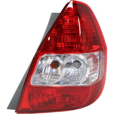 Rareelectrical - Tail Light Compatible With 2007-2008 Honda Fit Right Passenger Side Halogen Rh73010005