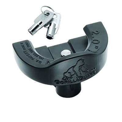 Rareelectrical - 2-Inch Trailer Coupler Lock Compatible With Atv Utv Polaris Rzr Sportsman Can-Am Maverick Yamaha Yxz