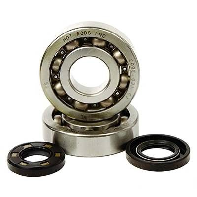 Rareelectrical - New Crankshaft Main Bearing And Seal Kit Compatible With 2002-2004 Kawasaki Kx 250 Kx250l Kx250m