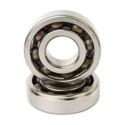 Rareelectrical - New Crankshaft Main Bearing And Seal Kit Compatible With 2004-2013 Yamaha Yfz450 Le Se Bill Balance