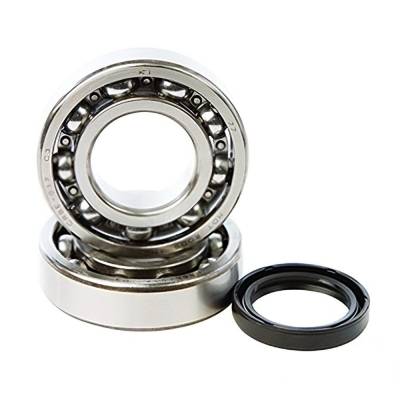 Rareelectrical - New Crankshaft Main Bearing And Seal Kit Compatible With 2004-2023 Kawasaki Kx250f 249Cc 4-Stroke