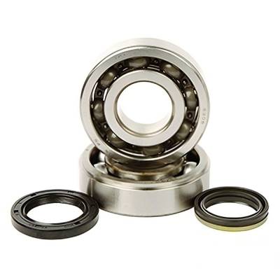 Rareelectrical - New Crankshaft Main Bearing And Seal Kit Compatible With 2008-2018 Suzuki Rm-Z450 449Cc 4-Stroke