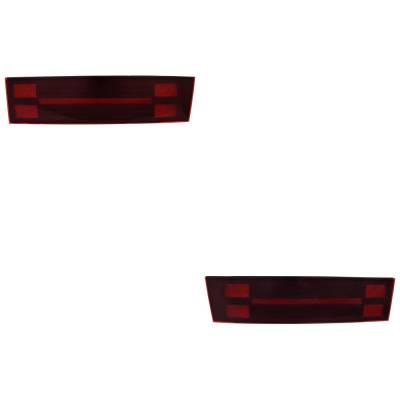 Rareelectrical - New Pair Of Tail Lights Compatible With Hyundai Santa Fe Se Sport Utility Santa Fe Hybrid Limited