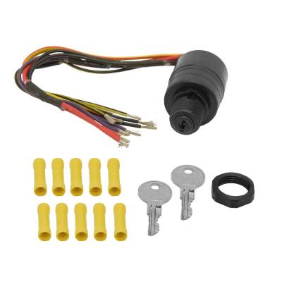 RAREELECTRICAL - New Ignition Key Switch Push To Choke Compatible With 1994-2006 Mercury 150 175 200 225 250 300Hp V6