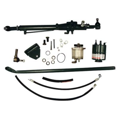 Rareelectrical - Steering Conversion Kit Compatible With Ford 5000 Tractor Manual To Power Steering Side Arm Linkage