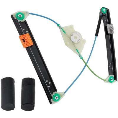 Rareelectrical - Right Rear Window Regulator Without Motor Compatible With Porsche Volkswagen Touareg Execline 6 Cyl