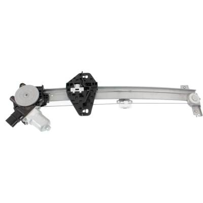 Rareelectrical - New Right Rear Window Regulator With Motor Compatible With Acura Mdx Base 6 Cyl 3.7L 2007-2013 By