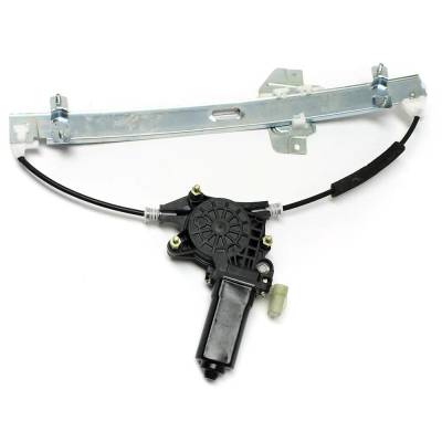 Rareelectrical - New Left Front Window Regulator With Motor Compatible With Hyundai Kia Accent Gls 4 Cyl 1.6L Accent