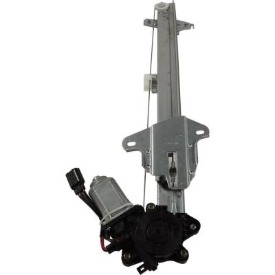 Rareelectrical - New Left Front Window Regulator With Motor Compatible With Honda Civic Lx Civic Touring Civic Si