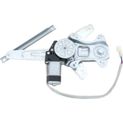 Rareelectrical - New Right Rear Window Regulator With Motor Compatible With Nissan Versa 1.6 S S Plus Note Sl Note S