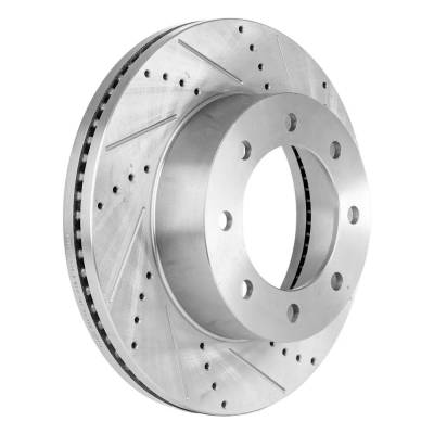 Rareelectrical - Performance Rotor Brake Disc Compatible With Ford F-250 Super Duty King Ranch 8 Cyl 6.7L F-350 Super
