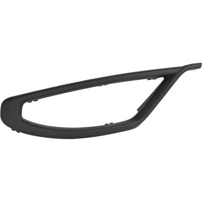 Rareelectrical - New Primed Fog Light Trim Compatible With Jeep Cherokee Trailhawk Elite 4 Cyl 2.0L Cherokee