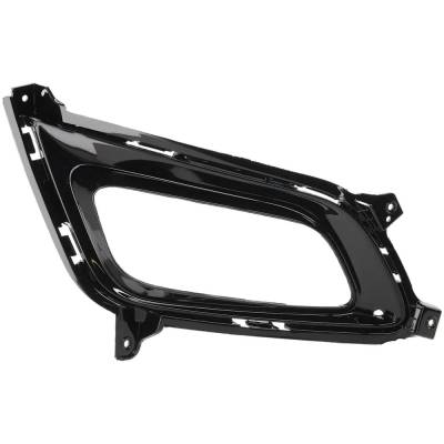 Rareelectrical - New Primed Fog Light Trim Compatible With Kia Optima Lx Optima Ex Optima Ex Luxury Optima Limited