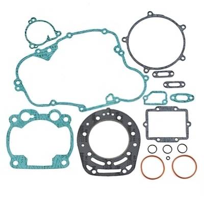Rareelectrical - Gasket Kit Compatible With 1989-2004 Kawasaki Kx500 499Cc Single-Cyl 2-Stroke Liquid-Cooled 87Mm