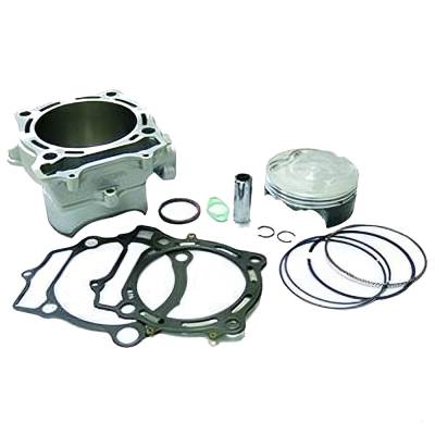 Rareelectrical - 100Mm Big Bore Cylinder Kit Compatible With 2005-2006 Suzuki Rm-Z450 490Cc Dohc Liquid-Cooled