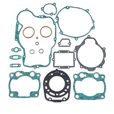 Rareelectrical - Gasket Kit Compatible With 1990-1991 Kawasaki Kx250 249Cc Single-Cyl 2-Stroke Liquid-Cooled 68Mm