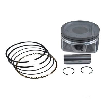 Rareelectrical - Piston Kit Compatible With Yamaha 75-90Hp 4-Cyl Jet 2-Stroke Outboard Pistons Rings Gasket Set