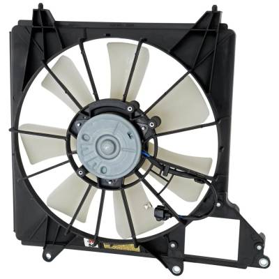 Rareelectrical - New Right Cooling Fan Assembly Compatible With Acura Rlx Tech 6 Cyl 3.5L Rlx Base 6 Cyl 3.5L Elite