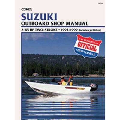 Rareelectrical - New Service Manual Compatible With Suzuki 2 Cyl Pu 40 Hp 2 Cyl 2.322 Bore Dt 15 Hp 3 Cyl 2.440 Bore