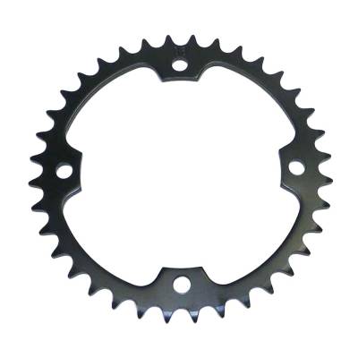 Rareelectrical - Rear Drive Sprocket 36T 520 Chain Steel Compatible With Yamaha Bolt Xt 600 (1984-1989) Xt 600E