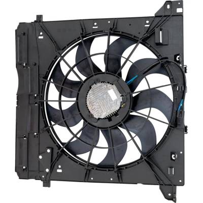 Rareelectrical - New Single Cooling Fan Assembly Compatible With Ford Lincoln Explorer Timberline 4 Cyl 2.3L Aviator