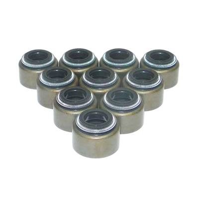 Rareelectrical - New Valve Stem 10 Pack Seal Kit Compatible With Yamaha Grizzly 400 Hp Wolverine 350 Hp Warrior 350